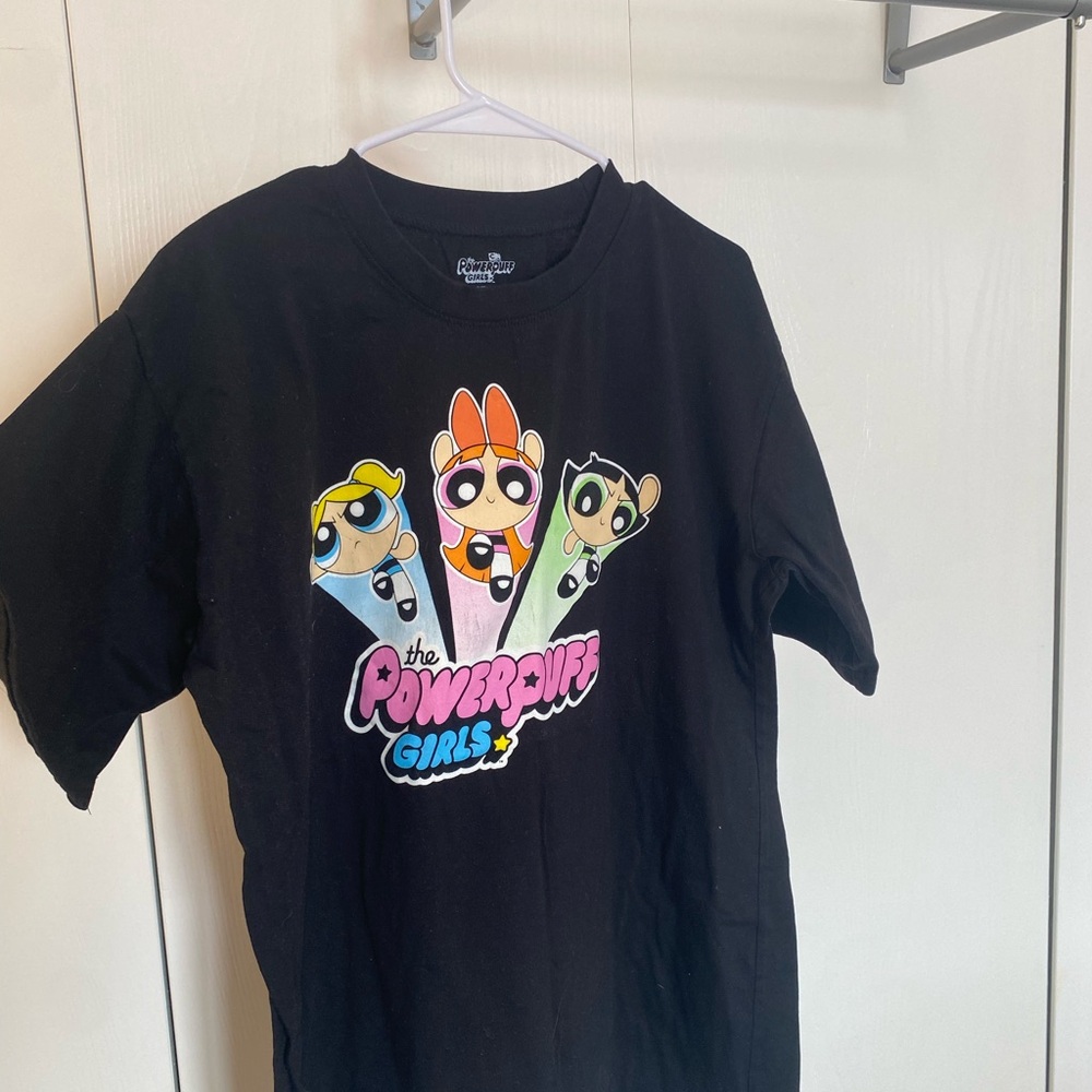 Powerpuff Girls Black Kids T-Shirt